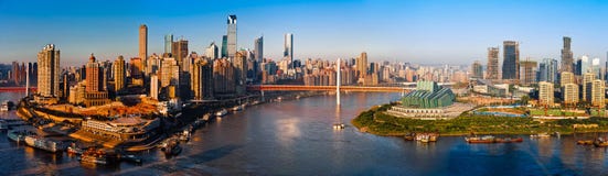 Panorama da cidade de Chongqing