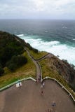 Panorama dal faro Capo Byron Il Nuovo Galles del Sud l'australia fotografia stock libera da diritti Panorama dal faro Capo Byron Il Nuovo Galles del Sud l'australia fotografia stock libera da diritti
