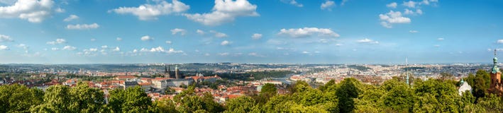 Panorama de Prague, République Tchèque image stock Panorama de Prague, République Tchèque image stock
