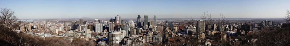Panorama de ville de Montréal, Québec, Canada photo stock Panorama de ville de Montréal, Québec, Canada photo stock