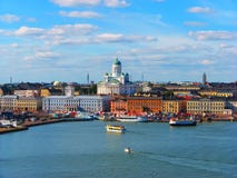 Panorama di Helsinki, Finlandia fotografia stock Panorama di Helsinki, Finlandia fotografia stock