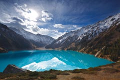 Panorama Mountain Lake Stock Images Panorama Mountain Lake Stock Images