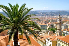 Panorama of Nice, France