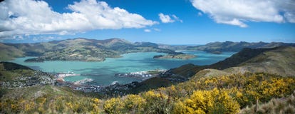 Panorama Of Christchurch New Zealand Stock Images Panorama Of Christchurch New Zealand Stock Images