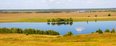 Panorama Of The River Stock Photography Panorama Of The River Stock Photography