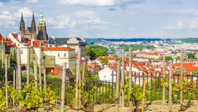 Panorama In Prague. Czech Republic stock photos Panorama In Prague. Czech Republic stock photos