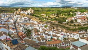 Panorama Setenil Malaga clips vidéos Panorama Setenil Malaga clips vidéos