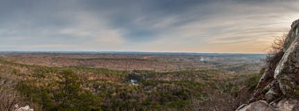 Panorama vanaf een Bovenkant van de Berg stock afbeelding Panorama vanaf een Bovenkant van de Berg stock afbeelding