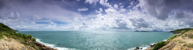 Panorama View Point On Island. Royalty Free Stock Images Panorama View Point On Island. Royalty Free Stock Images