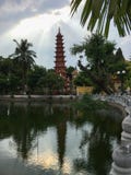 Tran Quoc pagoda, the oldest temple in Hanoi, Vietnam royalty free stock images Tran Quoc pagoda, the oldest temple in Hanoi, Vietnam royalty free stock images