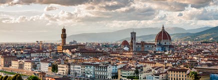 Panoramic view of Florence stock photo Panoramic view of Florence stock photo