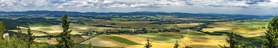 Panoramic View Of Adrspach-Teplice Rocks Stock Photos