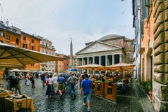 Rome, Italy - Pantheon stock photo Rome, Italy - Pantheon stock photo
