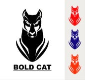Panther head mascot, wild cat head vector illustration Panther head mascot, wild cat head vector illustration