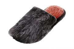 Pantoffel, op wit wordt geïsoleerd dat stock foto's Pantoffel, op wit wordt geïsoleerd dat stock foto's