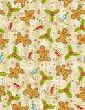 Papel de envolvimento com elementos do Natal, ilustração stock Papel de envolvimento com elementos do Natal, ilustração stock