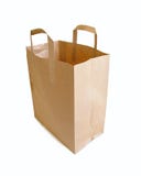Paper Bag + Clipping Path! Stock Image Paper Bag + Clipping Path! Stock Image