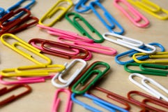 Paper Clips Stock Images