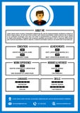 A4 curriculum vitae / resume design template vector. vector illustration A4 curriculum vitae / resume design template vector. vector illustration