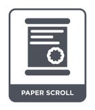 paper scroll icon in trendy design style. paper scroll icon isolated on white background. paper scroll vector icon simple and vector illustration paper scroll icon in trendy design style. paper scroll icon isolated on white background. paper scroll vector icon simple and vector illustration