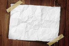 Paper Taped To A Wall Stock Images Paper Taped To A Wall Stock Images