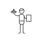 paper toys icon. Element of human hobbies icon for mobile concept and web apps. Thin line paper toys icon can be used for web and vector illustration paper toys icon. Element of human hobbies icon for mobile concept and web apps. Thin line paper toys icon can be used for web and vector illustration