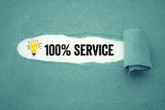 Papierkowa robota z zmiętą papierową żarówką z 100% usługą zdjęcie royalty free Papierkowa robota z zmiętą papierową żarówką z 100% usługą zdjęcie royalty free