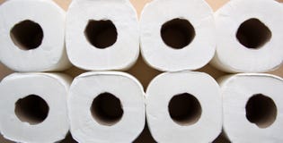 Papper Rolls arkivbild Papper Rolls arkivbild