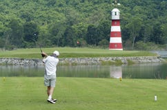 Par 3 With Lighthouse Stock Images Par 3 With Lighthouse Stock Images