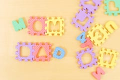 Para la mama y el papá fotos de archivo libres de regalías Para la mama y el papá fotos de archivo libres de regalías