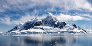 Paradise Bay, Antarctica - Majestic Icy Wonderland Royalty Free Stock Images Paradise Bay, Antarctica - Majestic Icy Wonderland Royalty Free Stock Images