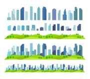 Parallax Effect Ready City future Building skyscraper Separate scenes architecture and landscape. vector illustration Parallax Effect Ready City future Building skyscraper Separate scenes architecture and landscape. vector illustration