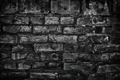 Parede de tijolo preta velha sombrio - fundo escuro sinistro foto de stock Parede de tijolo preta velha sombrio - fundo escuro sinistro foto de stock