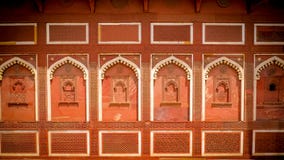 Paredes de Jahangir Palace en Agra, la India imagen de archivo libre de regalías Paredes de Jahangir Palace en Agra, la India imagen de archivo libre de regalías