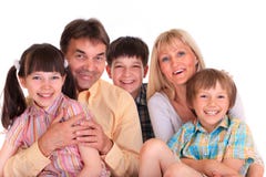 Parents et enfants image stock Parents et enfants image stock