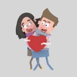 Pares jovenes en amor libre illustration Pares jovenes en amor libre illustration