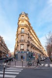 Paris, France - January 20, 2019: Streets And Classical Architecture Of Paris Stock Images
