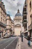 Paris, France, June 2019: Pantheon in the Latin Quarter stock image Paris, France, June 2019: Pantheon in the Latin Quarter stock image