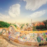 Park Guell In Barcelona, Spain Stock Image Park Guell In Barcelona, Spain Stock Image