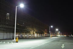 Parkplatz an im Freien Stockbild Parkplatz an im Freien Stockbild