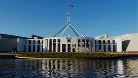 Parlamentsgebäude in Canberra Parlamentsgebäude in Canberra