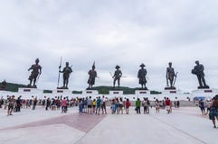 Parque majestuoso de Rajabhakti en Hua Hin fotos de archivo Parque majestuoso de Rajabhakti en Hua Hin fotos de archivo