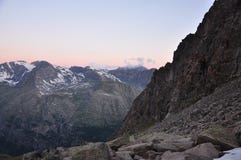 Parque nacional de Gran Paradiso. Vale de Aosta, Italy foto de stock Parque nacional de Gran Paradiso. Vale de Aosta, Italy foto de stock