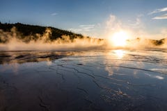 Parque nacional de Yellowstone fotografia de stock royalty free Parque nacional de Yellowstone fotografia de stock royalty free