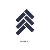 parquet icon on white background. Simple element illustration from construction tools concept stock illustration parquet icon on white background. Simple element illustration from construction tools concept stock illustration