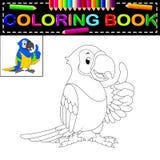 Parrot coloring book Royalty Free Stock Photography Parrot coloring book Royalty Free Stock Photography
