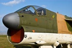 Parte anteriore degli ærei militari. immagini stock libere da diritti Parte anteriore degli ærei militari. immagini stock libere da diritti