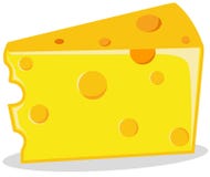 Parte de queijo ilustração royalty free Parte de queijo ilustração royalty free