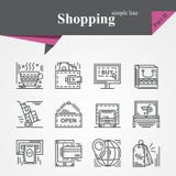 Parte II de las compras libre illustration Parte II de las compras libre illustration