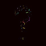 Parteihintergrund bespr?ht k?rniges S??er Confetti lizenzfreie abbildung Parteihintergrund bespr?ht k?rniges S??er Confetti lizenzfreie abbildung